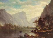 Albert Bierstadt Mirror Lake, Yosemite Valley Spain oil painting reproduction